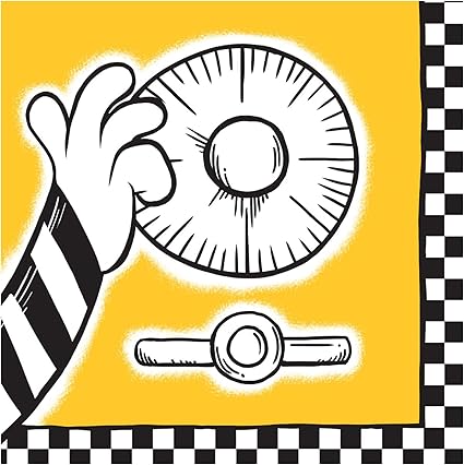 Amazon Com Creative Converting Cops And Robbers Party Lunch Napkins Toys Games