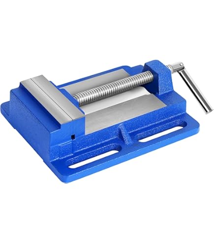 Flat Mini Bench Clamp Tabletop Vise Drill Press Vise Tools, Multi