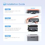 LxTek TN2510XL Toner 2-Pack Compatible with Brother TN2510 for DCP HL MFC Series view 4