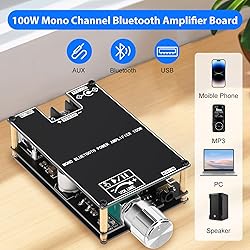 Daakro ZK-1001B Bluetooth Amplifier Board,100W Mono