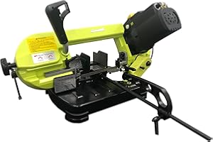 FORESTWEST 20411, 3.6 Amps 5-Inch Metal Bandsaw Variable Speed, 1/2HP Horizontal Bandsaw