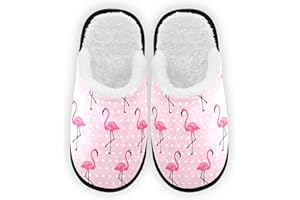 Umidedor Slippers Soft Non-Slip Indoor House Slippers Home Shoes For Bedroom Hotel Travel Spa