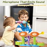 Fajiabao Kids Drum Kit Toy Musical Instrument for Toddlers 1 2 Year Olds view 4