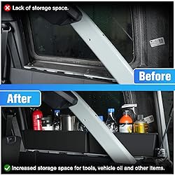 LitMiRaCle Trunk Storage Tray Organizers Rear Cargo