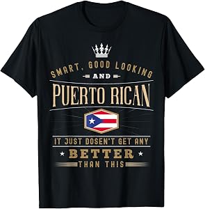 Puerto Rico Design Puerto Rican Men & Women T-Shirt