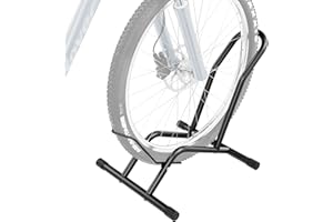 BEISHI Bike Floor Stand Indoor Bike Stand for Garage/Home,Adjustable Bicycle Parking Stand Fit for 16"-29" Wheel Mini/Mountain/Road Bikes Heavy Duty Metal (Size-01)