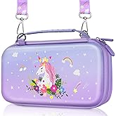 Gurgitat for Nintendo Switch 2 Carrying Case - Unicorn Cute Kawaii Design with Handle and Strap for Switch 2 2025 Travel Cases Portable Storage Carry Protective Hard Shell for Women Girls Boys Teen