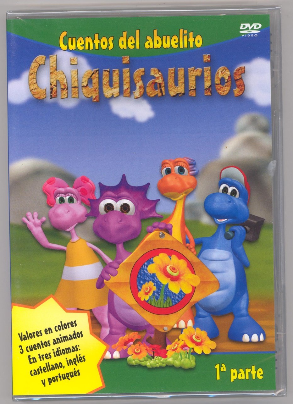Amazoncom Chiquisaurios Dvd Cuentos Del Abuelito Parte 1a