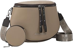 Montana West Crossbody Bags for Women Girls Sling Bag with Zipper for Women with Adjustable Strap