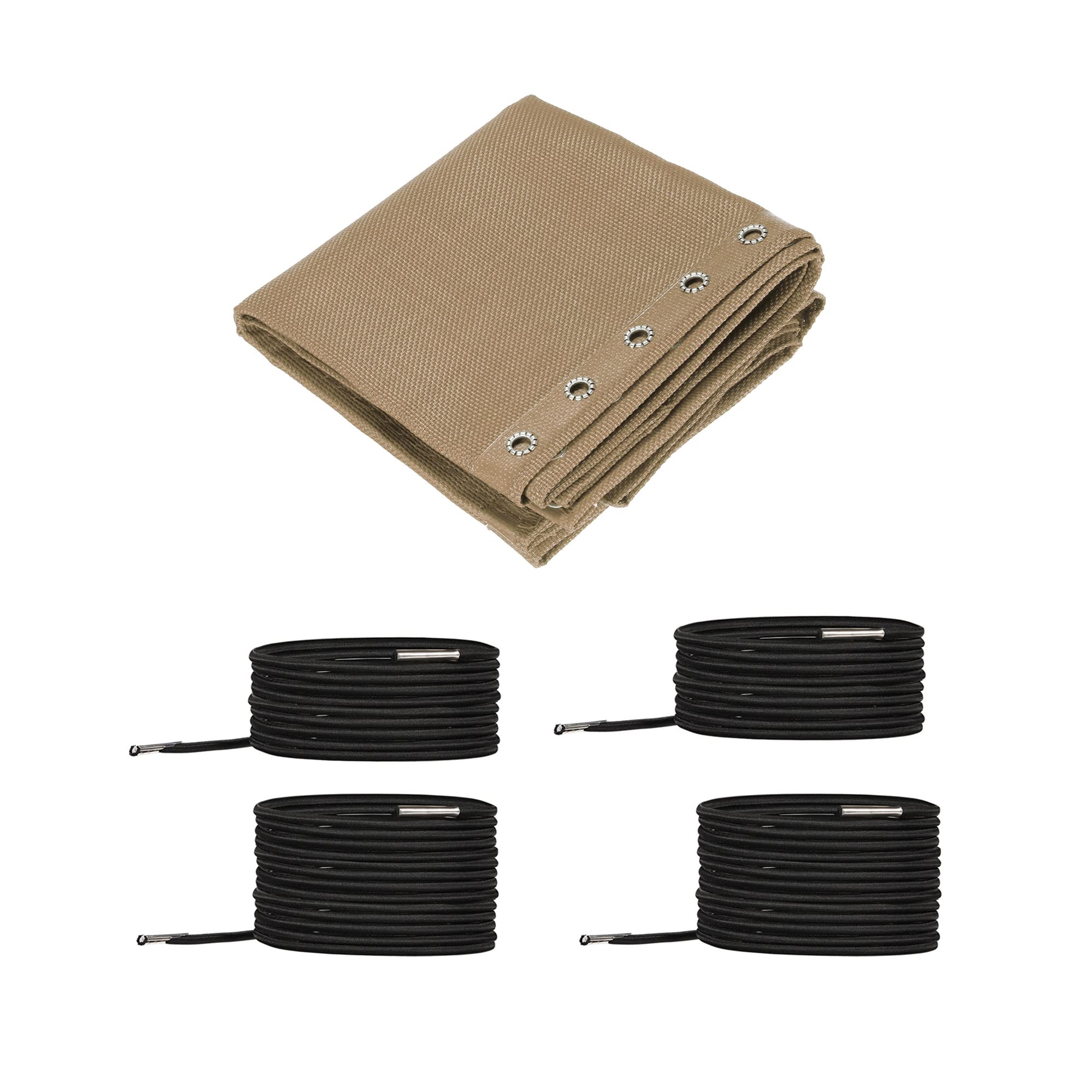 PATIKIL Gravity Chair Replacement Fabric, Anti-Gravity Chair Cloth Recliners Repair Tool Kit with with Cord Lace for Patio Outdoor, Beige