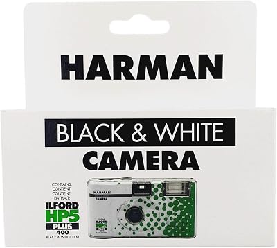 Ilford HP5 PLUS Disposable Camera with Flash 27 Exposure ISO 400