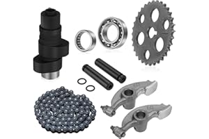 M MATI Camshaft & Cam Chain Gear Bearing Kit for Yamaha Wolverine 350 Big Bear 350 Moto-4 350 YFM350 Warrior 350 YFM350X 1989