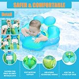 COSORO Newborn Baby Swimming Float 3-12 Months Orange Safety Seat view 3