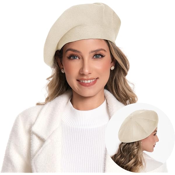 5148 Womens Sweet Lolita Denim Beret Hat Cute Bowknot Artist Painter Hat Solid Amazon.com: EINCORN Japanese Style Beret Hat with Bowknot  main image 4
