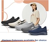 Surfing Tree Womens Walking Shoes Non Slip Breathable Slip On Size 9 Black view 2