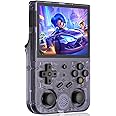 RG353V Retro Handheld Game with Dual OS Android 11 and Linux,RG353V with 64G TF Card Pre-Installed 4452 Games Supports 5G WiFi 4.2 Bluetooth Online Fighting,Streaming and HDMI