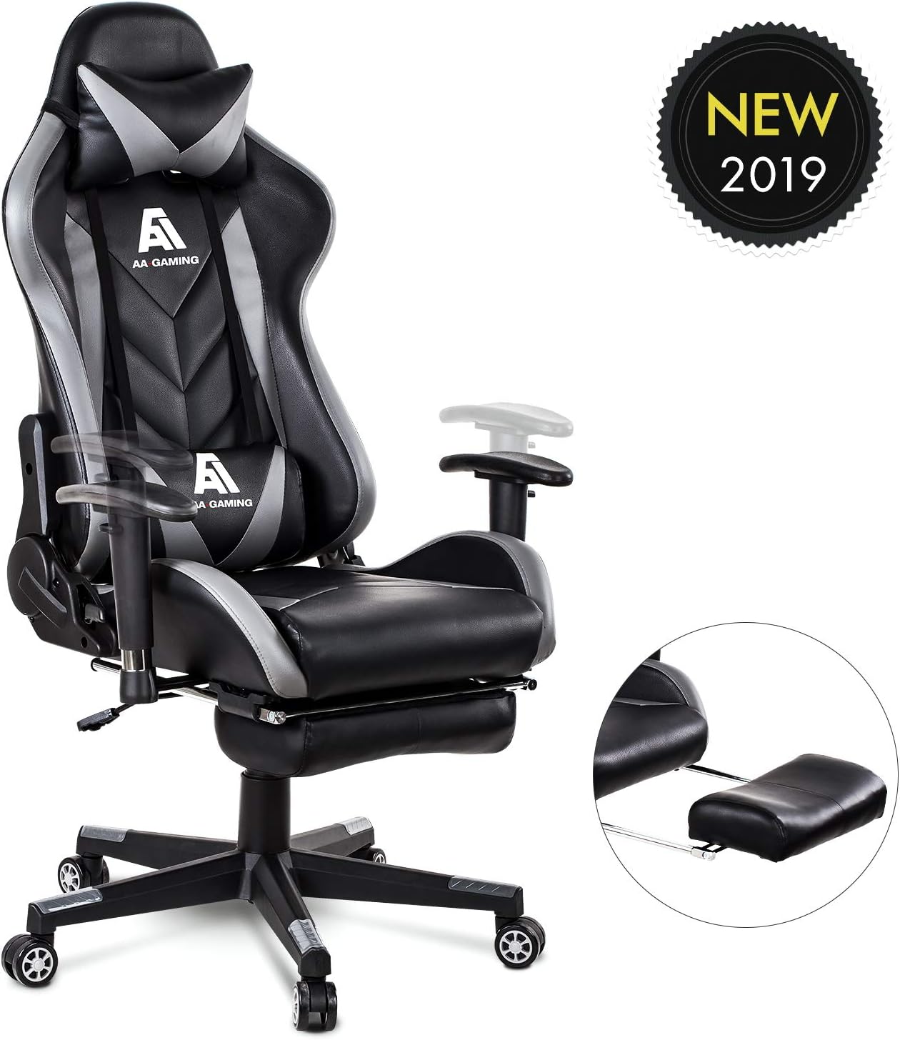 Best office chairs racing footrest