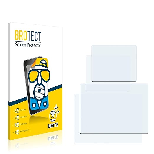 BROTECT Schutzfolie Matt für Easypix Aquapix W1400 Active (Vorder + Rückseite) [2er Pack] - Anti-Reflex