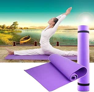 DDGE DMMS 6 mm de Grosor Antideslizante Esterilla de Yoga ...