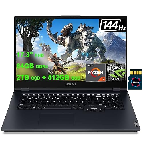 Lenovo Legion 17 Premium Gaming Laptop I FHD IPS 144Hz I
