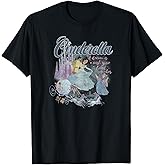 Disney Cinderella A Dream is A Wish Classic Poster T-Shirt
