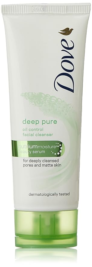 dove deep pure facial cleanser