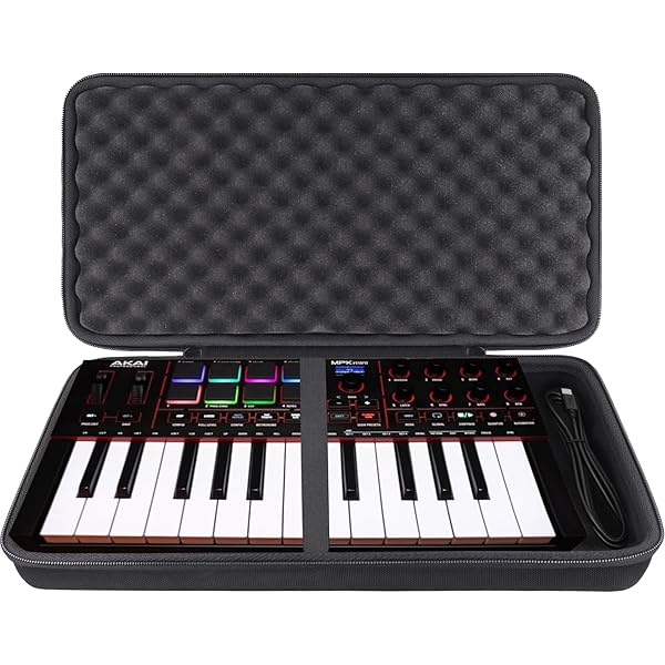 Amazon.com: GEEKRIA Hard Shell Travel Case, Compatible with Akai