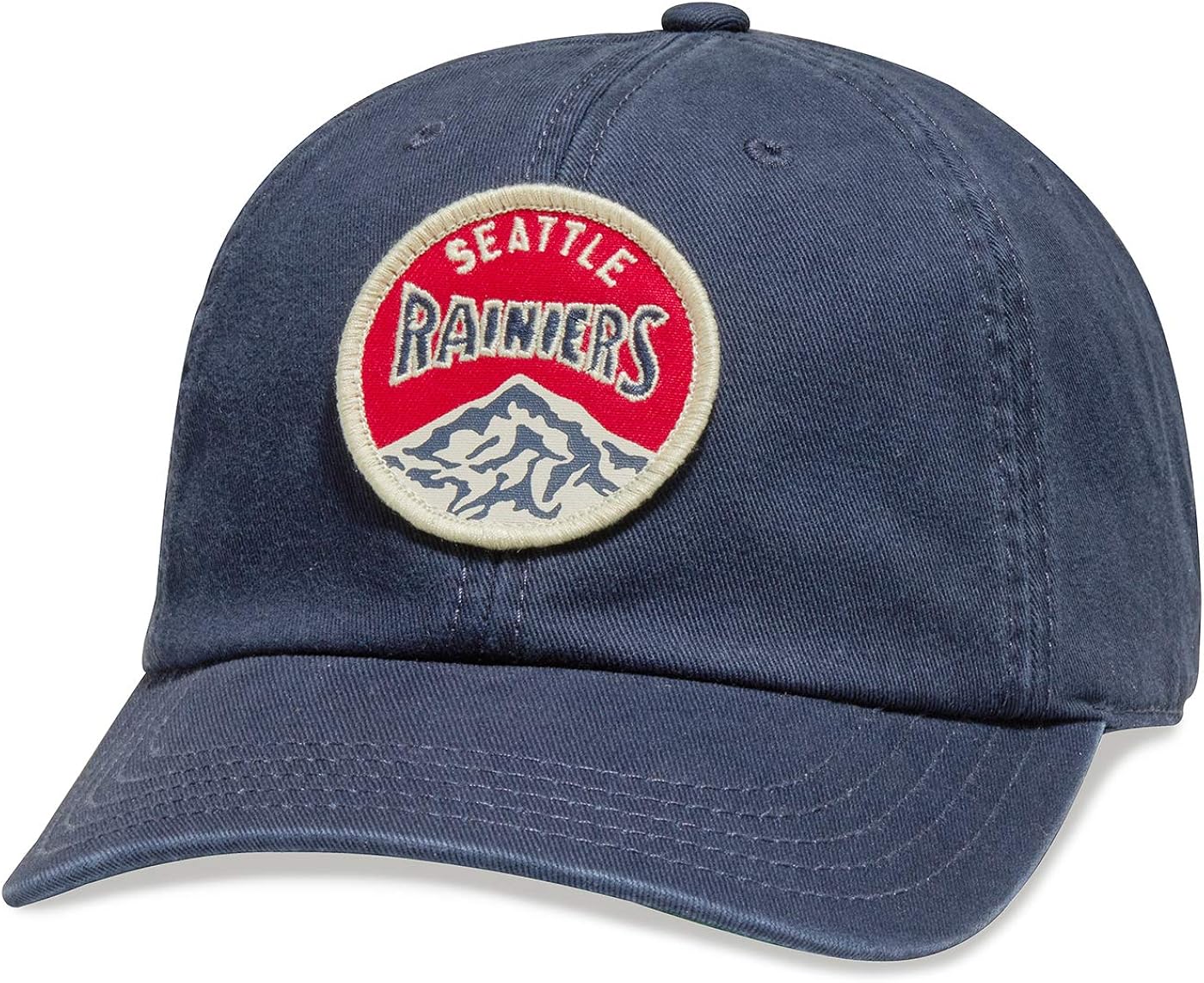 AMERICAN NEEDLE Seattle Rainiers Adjustable Baseball Dad Hat (43877A