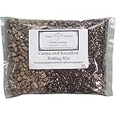 Patio Perfect WC - Cactus and Succulent Potting Mix 2L | with Vegan Worm Castings and Two Types of Rock Dust