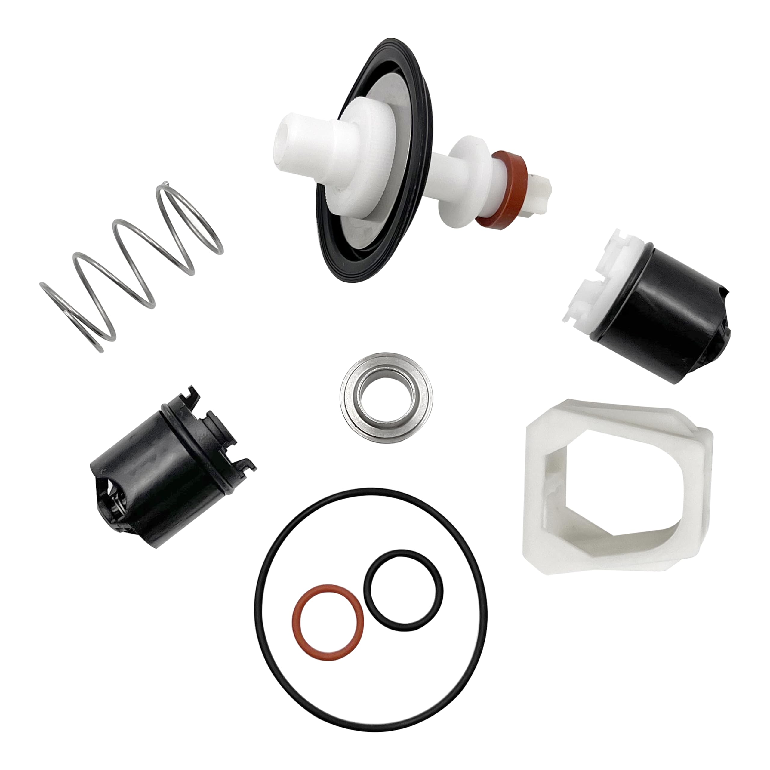 Photo 1 of 0887298 Total Repair Kit Replacement for LF009,009,RK-009 Series 1/4 to 1/2 Inch Reduced Pressure Zone Assembly.Include First and Second Check Assemblies,Retainer,Seat,Spring,Stem and O-ring.