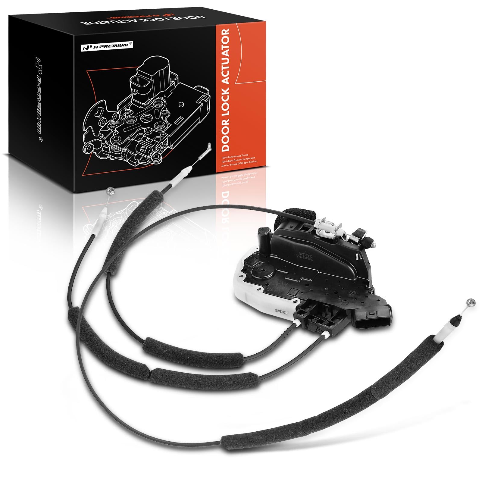 Photo 1 of A-Premium Door Latch Lock Actuator Compatible with Infiniti Vehicles - QX56 2011-2013, QX80 2014-2019, Armada 2017-2020, Sport Utility - Rear Left Driver Side, Replace# 82501-1LA0A