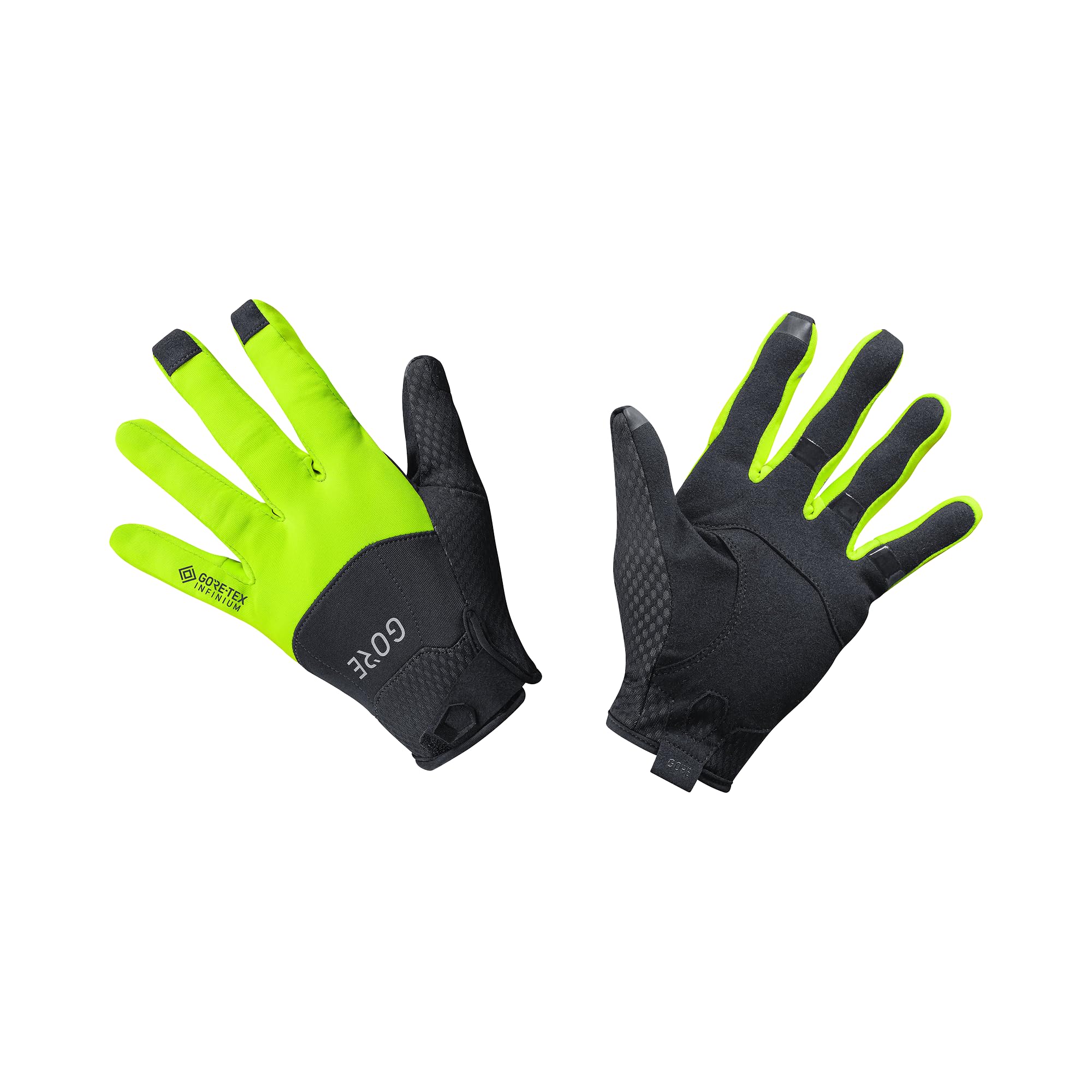 GOREWEAR C5 GORE-TEX INFINIUM™ Handschuhe, Black/Neon Yellow, 8