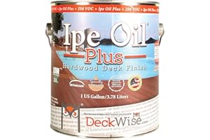 DeckWise Ipe Oil Plus Hardwood Deck Semi-Transparent 250 V.O.C .Natural Finish (1-Gallon)