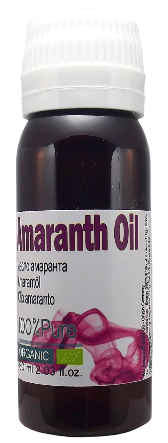 Amaranth Oil Bio Organic 100 pure , Super big bottle 60ml/2.02oz