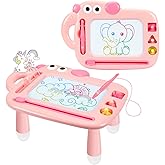 Toddler Girl Toys Age 1-2, Magnetic Drawing Board, Erasable Doodle Board Pad for Kids, Baby Early Learning Toys for 1 2 3 Year Old Girls, First Christmas New Year Birthday Gifts for Girls Boys