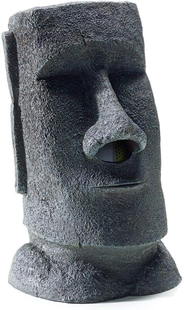 Rotary Hero - Moai Tissue Box Holder - Grey - 31.5x18x19cm - Image 3