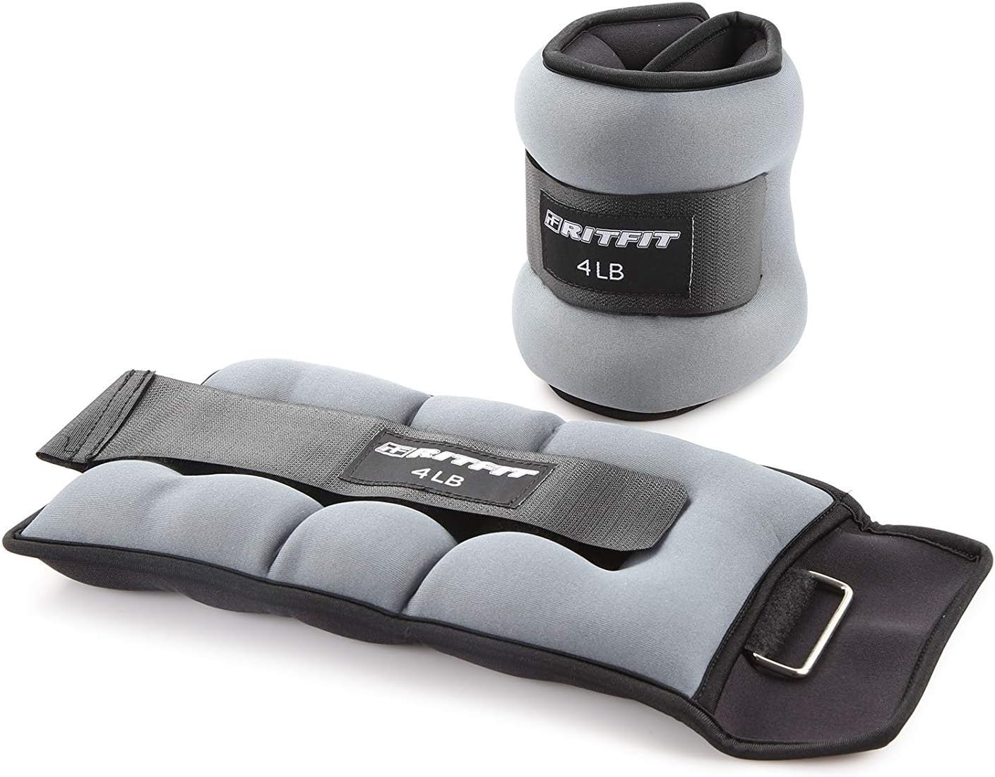 Pesi Da Polso E Caviglia BalanceFrom - Regolabili, Neoprene, Per Allenamento, 2.3kg Per Coppia - Foto 7