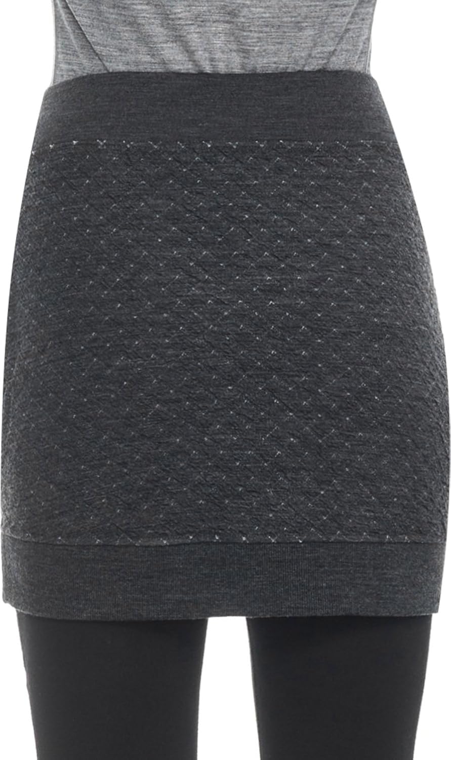 Icebreaker Merino Women's Affinity Thermo Winter Skirt, Merino Wool: Clothing