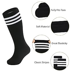 Zando Toddler Socks 3T-4T Kids Youth Soccer Socks