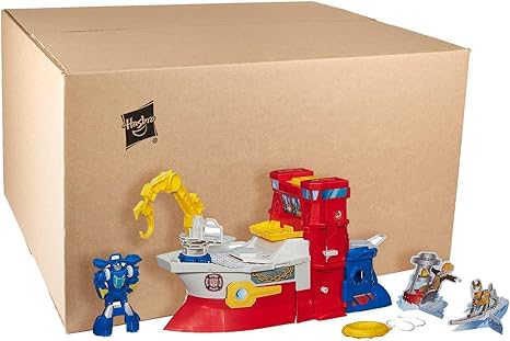 rescue bots heroes transformers rescue bots high tide rescue rig playset