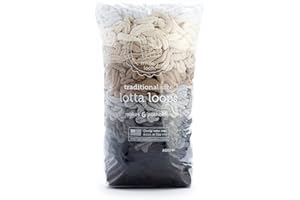 friendly loom Quality Cotton Weaving Loops in Neutral Colors – 7” Traditional Size | Weave 6 Functional Potholders | Made in The USA