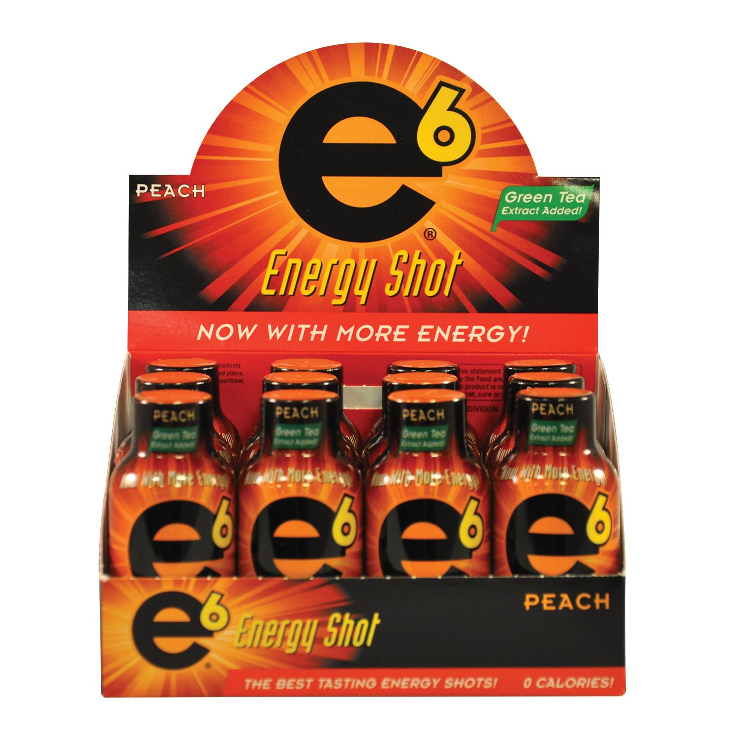 Amazon.com: E6 6-Hour Energy Shot 12-2oz Bottle Pack of Grape: Health ...