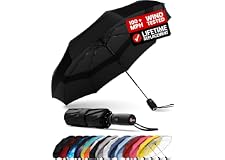 Windproof Travel Umbrella Rain Compact