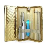Denshine Ear Wax Removal, 12 Pcs Ear Pick Ear Cleaner Ear Wax Removal Tool for K