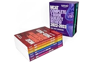 MCAT Complete 7-Book Subject Review 2022–-2023: Books + Online + 3 Practice Tests (Kaplan Test Prep)