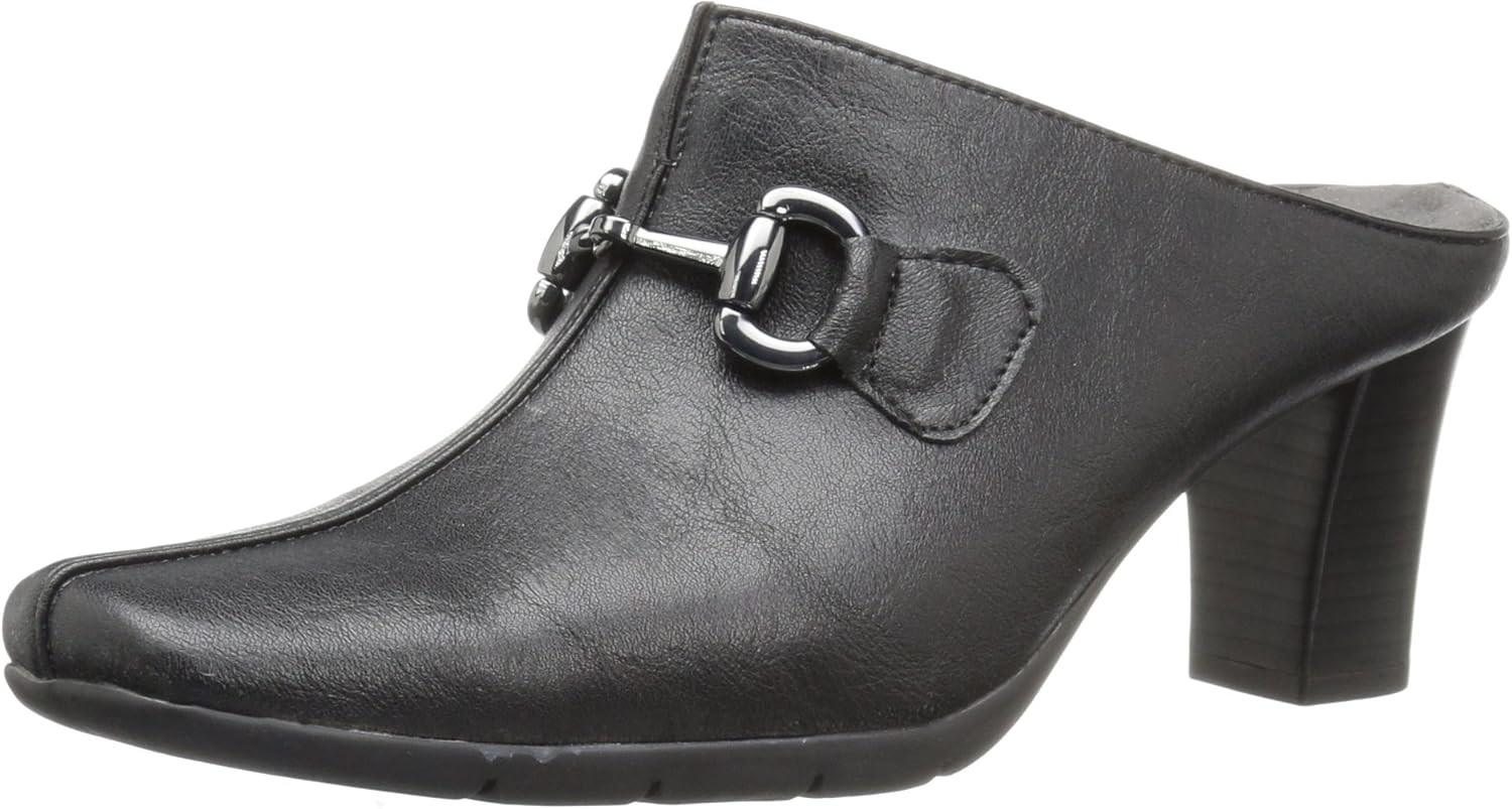 aerosoles mules black