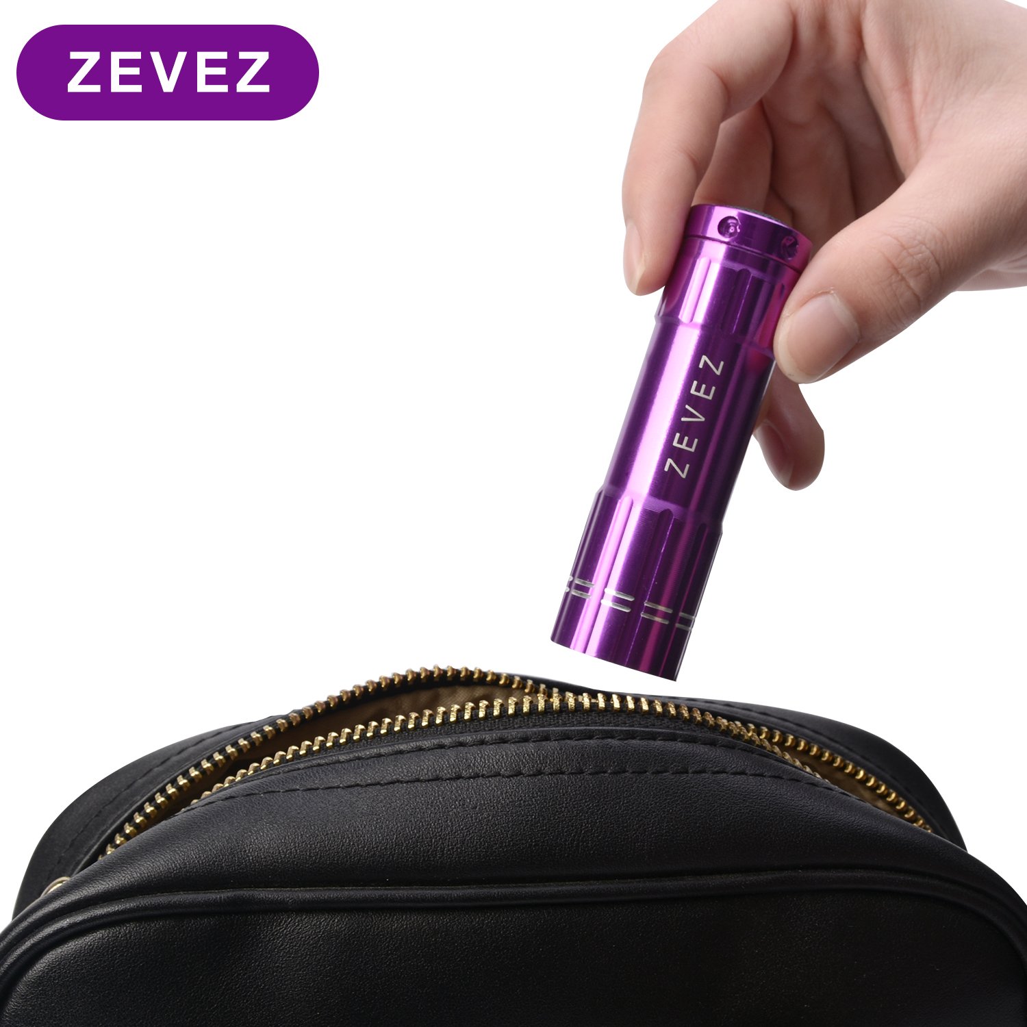 ZEVEZ F1 LED Flashlight High Powered 9 LED Mini Bright Tiny Small Kids Pocket Keychain, Best Outdoor DEC Tools For Emergency, Assorted Colors, 5 Piece