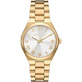 Michael Kors Lennox Women's Watch, Stainless Steel Watch for Women with Steel or Silicone Band