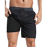 BLATIAL Mens Swim Trunks 7" Quick Dry Swim Shorts Swimsuit Swimming Trunks Swimwear with Pockets