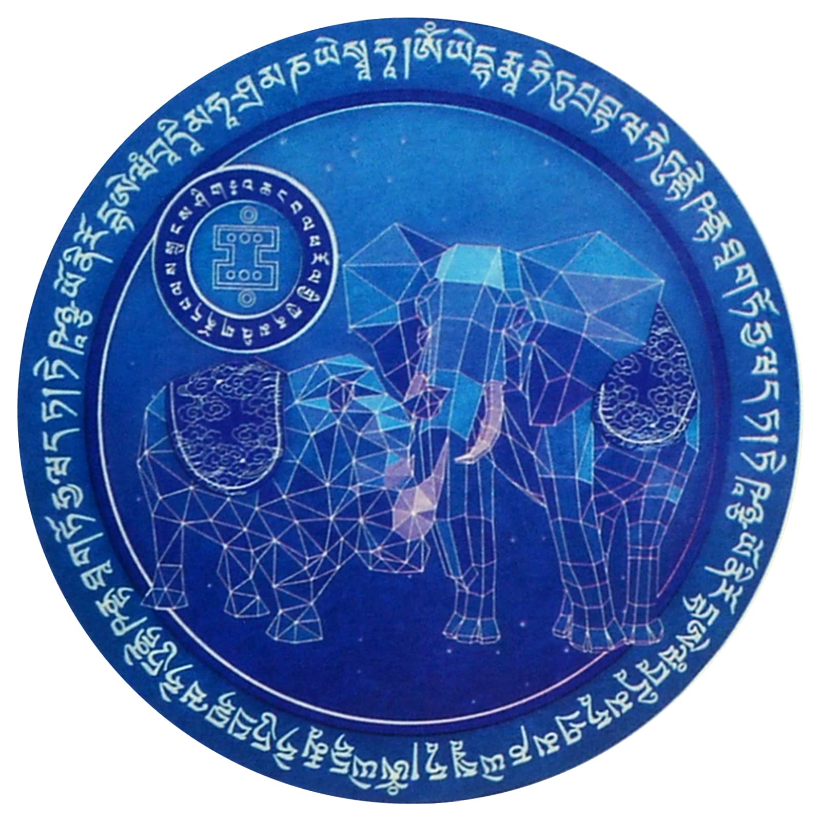 Juanxian Feng Shui Amulet Sticker Burglary Prevention Window Sticker Decals for Home Decoration w5308